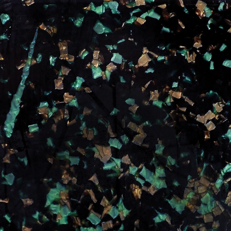 Camo Pearloid Cellulose Acetate Block - 165x50x20mm
