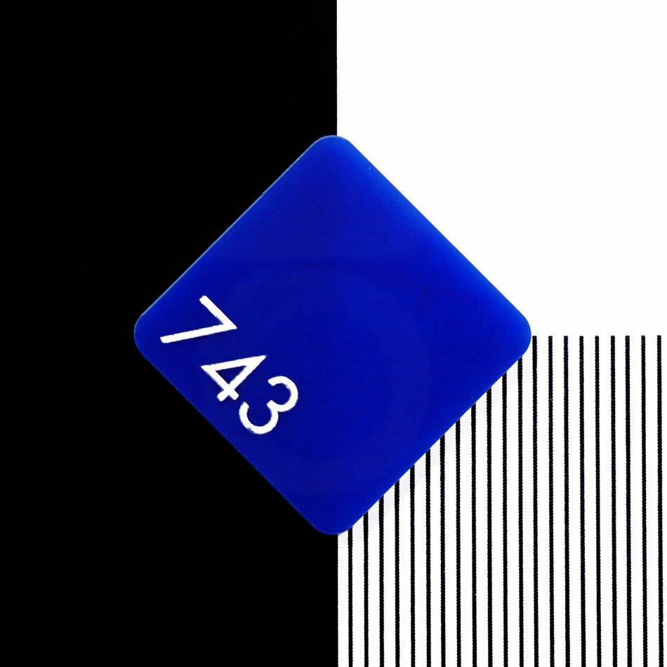 743 Blue Cast Acrylic Sheet