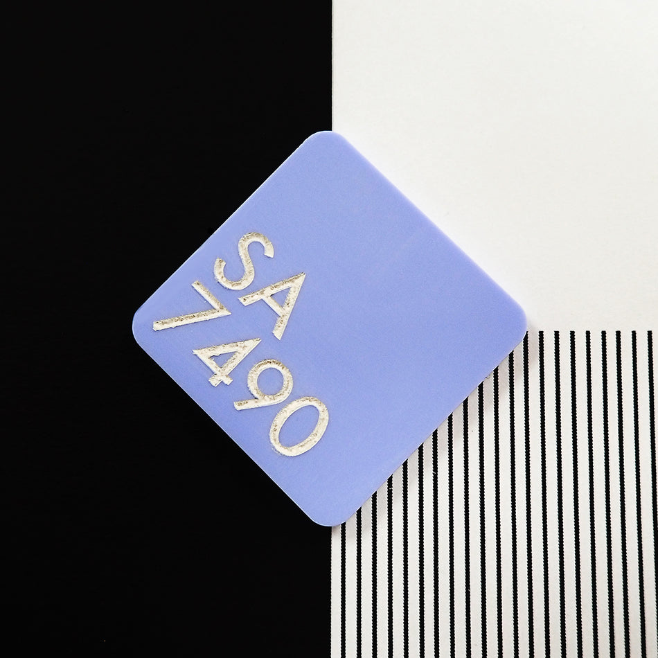 SA 7490 Sweet Pastels Bubblegum Blue Cast Acrylic Sheet