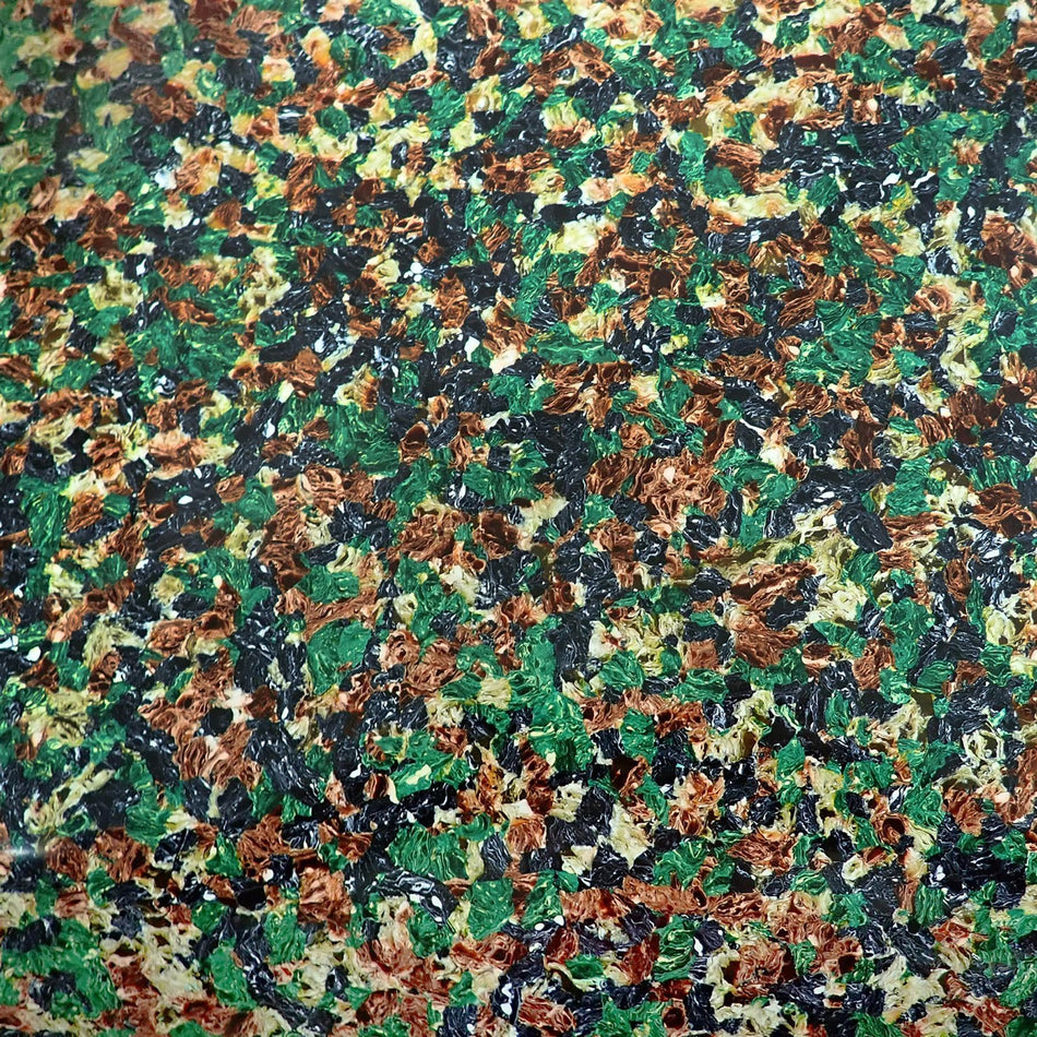 Woodland Camo Celluloid Drum Wrap - 1600x700x0.5mm
