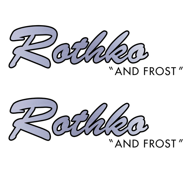 Custom 52 Style Guitar Headstock Waterslide Decal Transfer x2