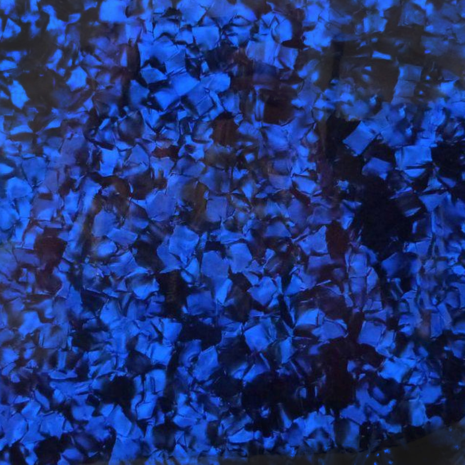 Blue Pearloid Celluloid Sheet - 200x100x1.5mm