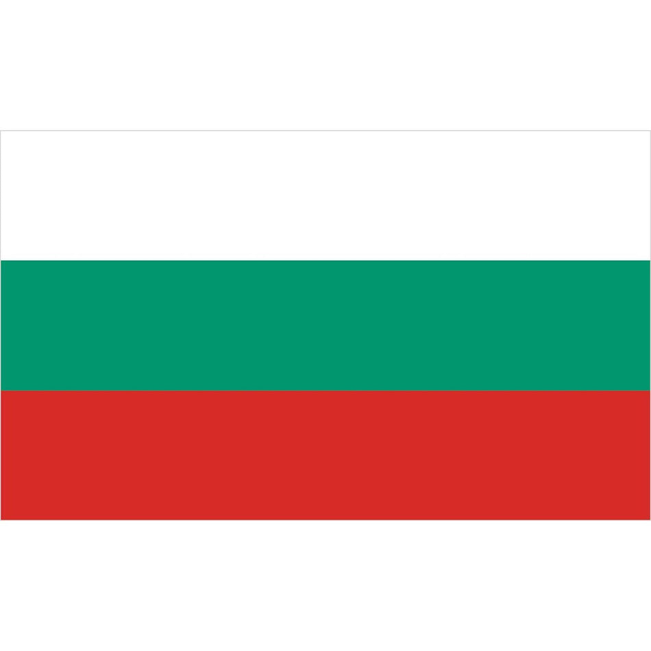 Bulgaria Flag Waterslide Decal
