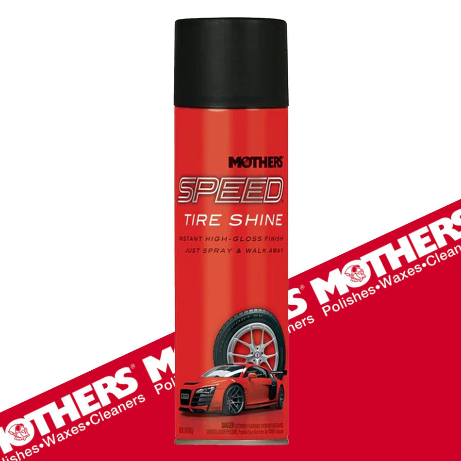 [Mothers] 16915 Speed Tyre Shine Aerosol - 15oz 425G