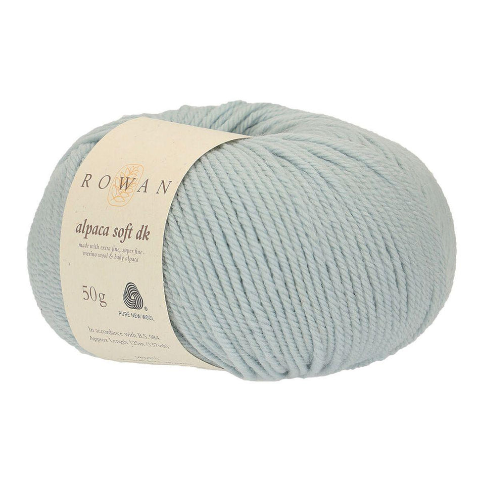 Alpaca Soft DK Baby Blue 224 70% Wool 30% Alpaca Yarn - 50g