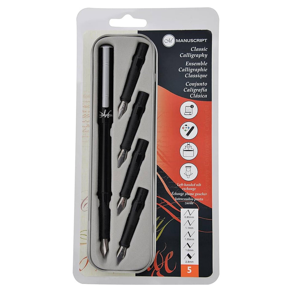 Classic Calligraphy Set - Set of 5