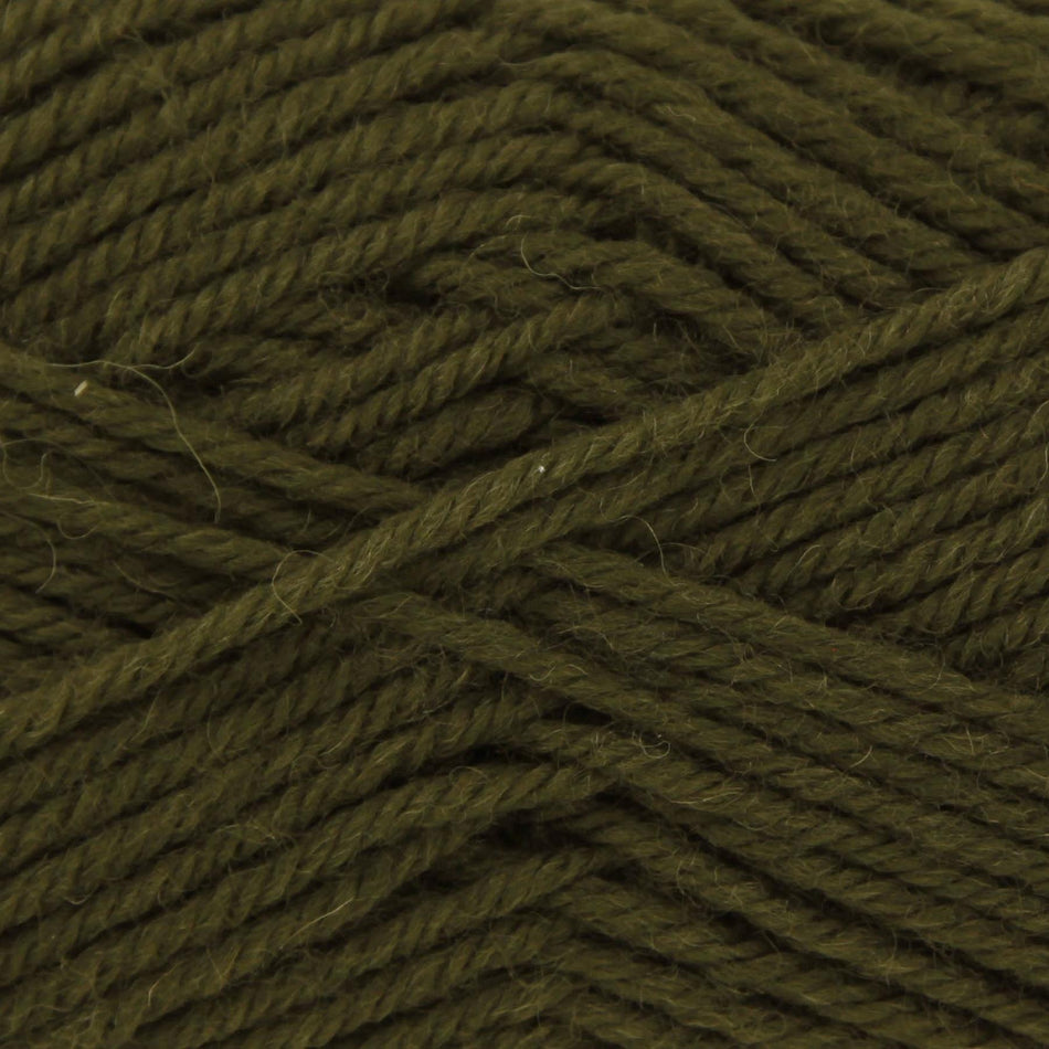 60043 Merino Blend DK Bronze Green Yarn - 104M, 50g