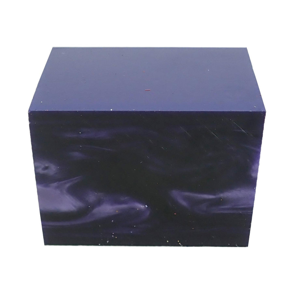 Wicked Purple Pearl Acrylic Block - 64x42x42mm