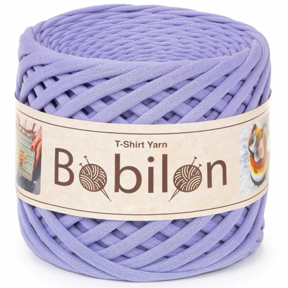 Mini Lavender Cotton T-Shirt Yarn - 100M, 5-7mm, 220g