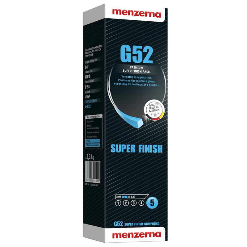 G52 White Super Finish Solid Compound - Half Bar