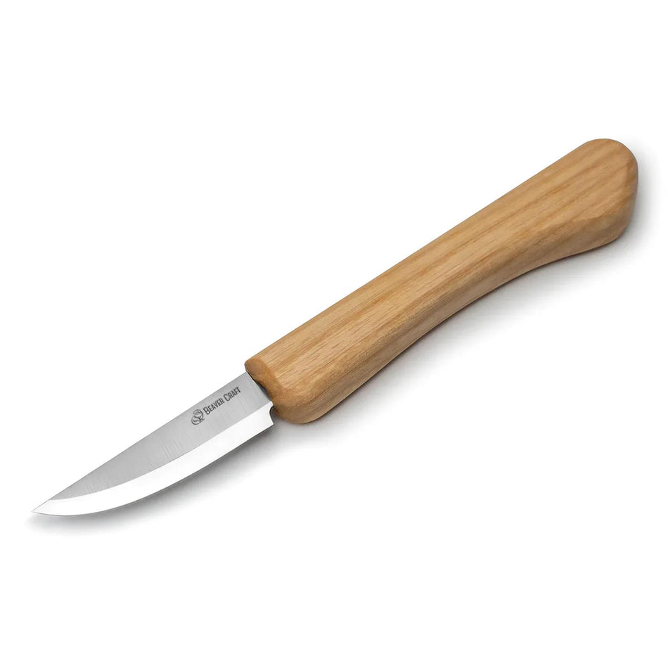 C1M Small Whittling Knife For Children with Leather Sheath