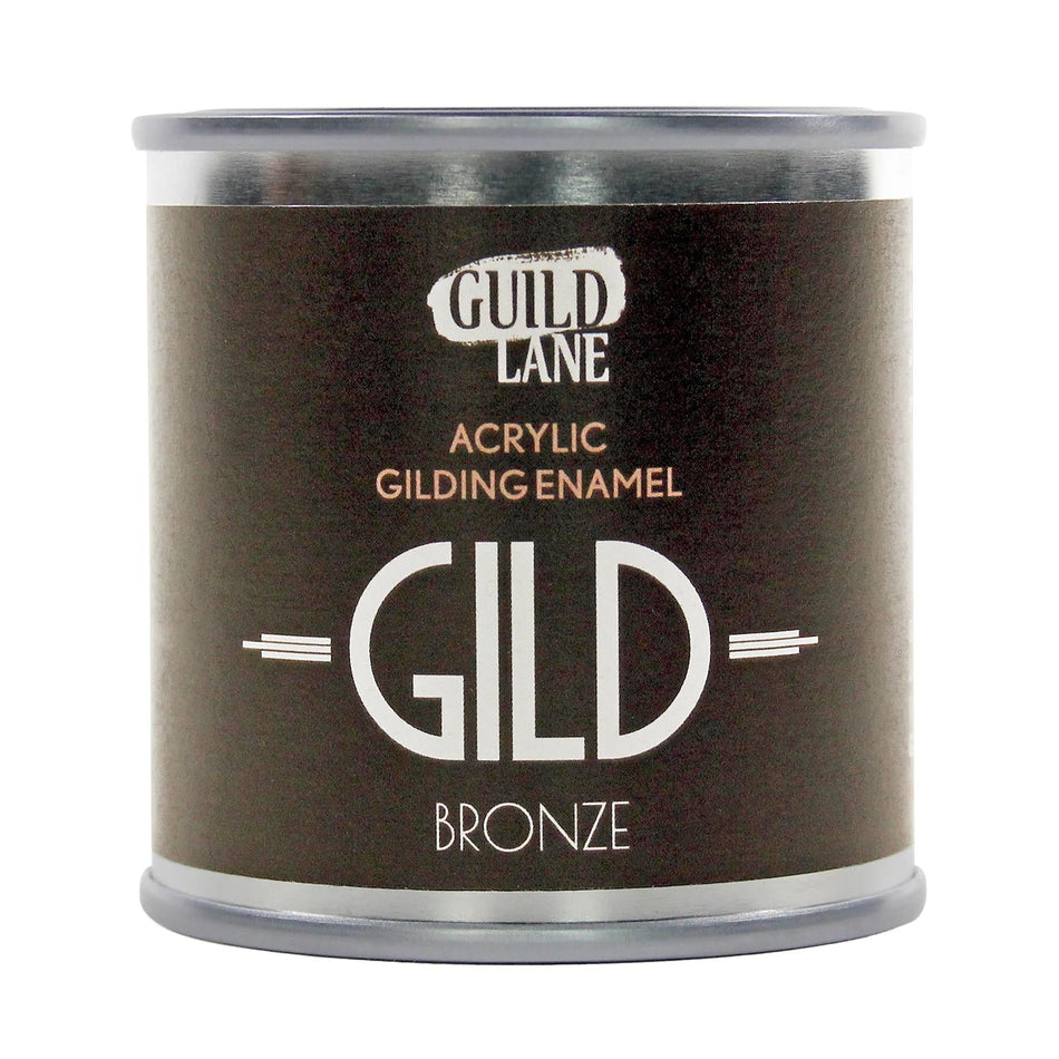 Bronze Acrylic Gilding Enamel Paint - 125ml Jar