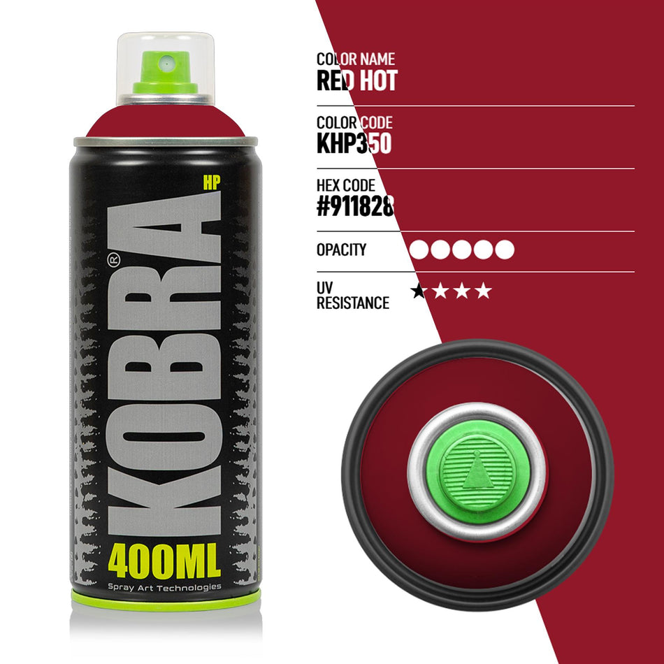 [Kobra] Hp Red Hot Spray Paint