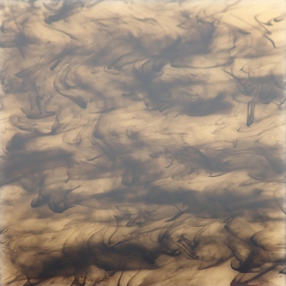 White Tortoiseshell Cast Acrylic Sheet (3mm thick)