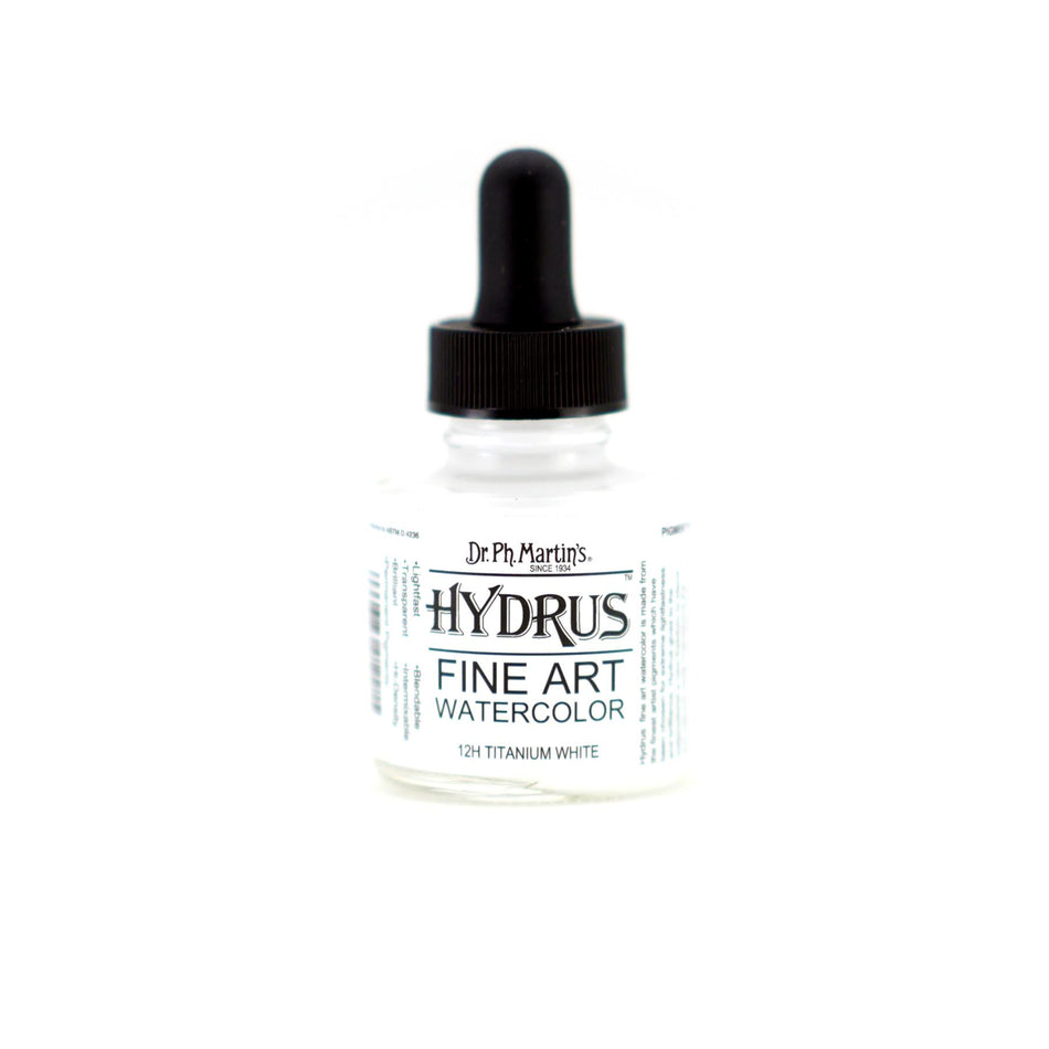 Titanium White Hydrus Fine Art Watercolor - 1.0oz