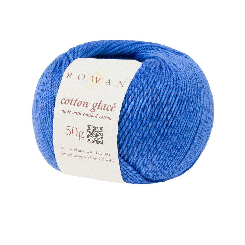 Cotton Glacé Cobalt Rg850 100% Cotton Yarn - 50g