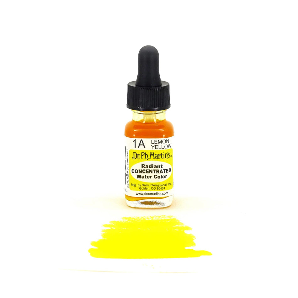 Lemon Yellow Radiant Concentrated Water Color - 0.5oz