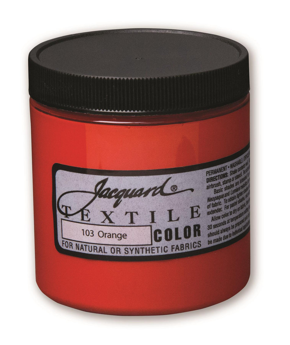 JAC2103 103 Orange Textile Paint - 8 fl oz