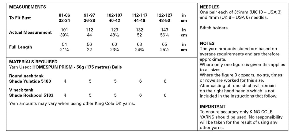 5994 Pattern