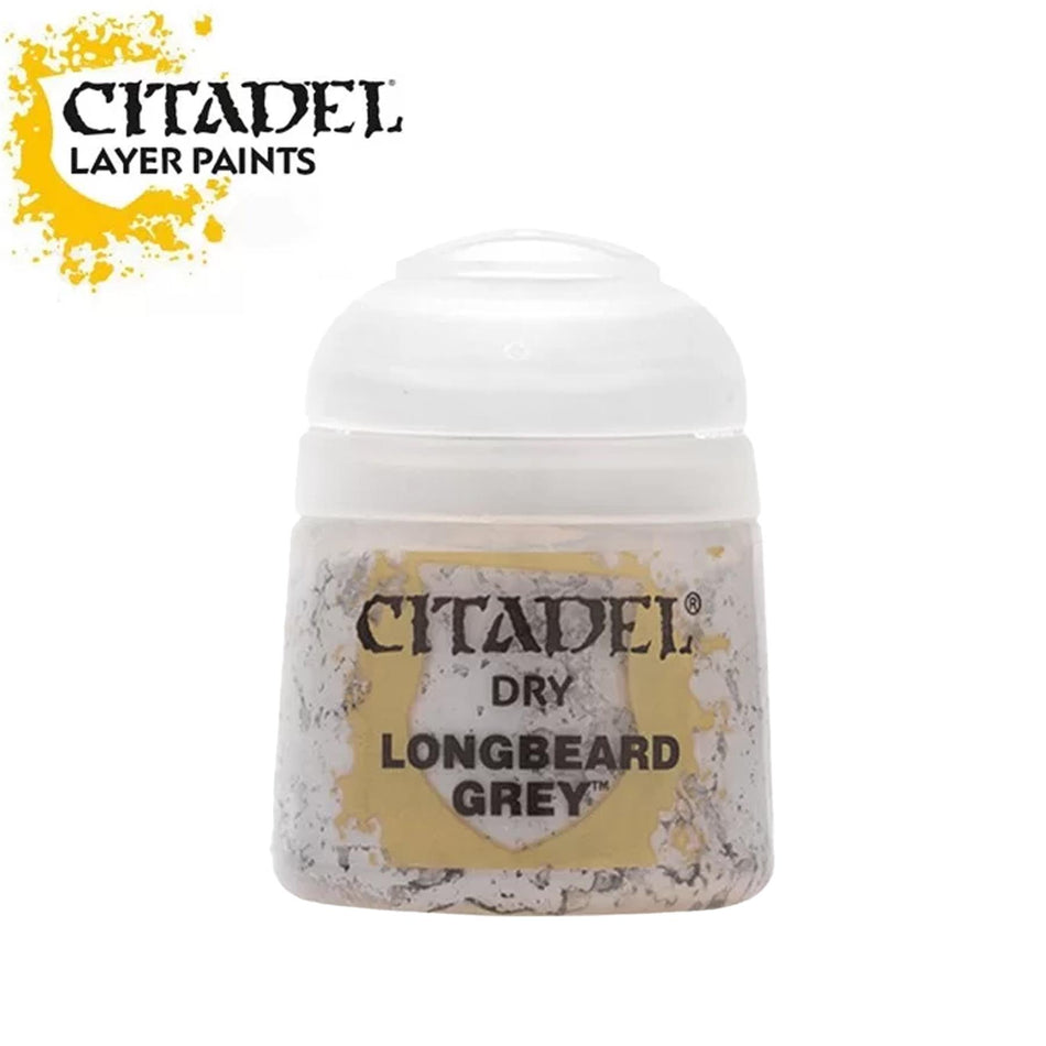 [Games Workshop] Citadel Longbeard Grey Dry Model Paint - 12ml