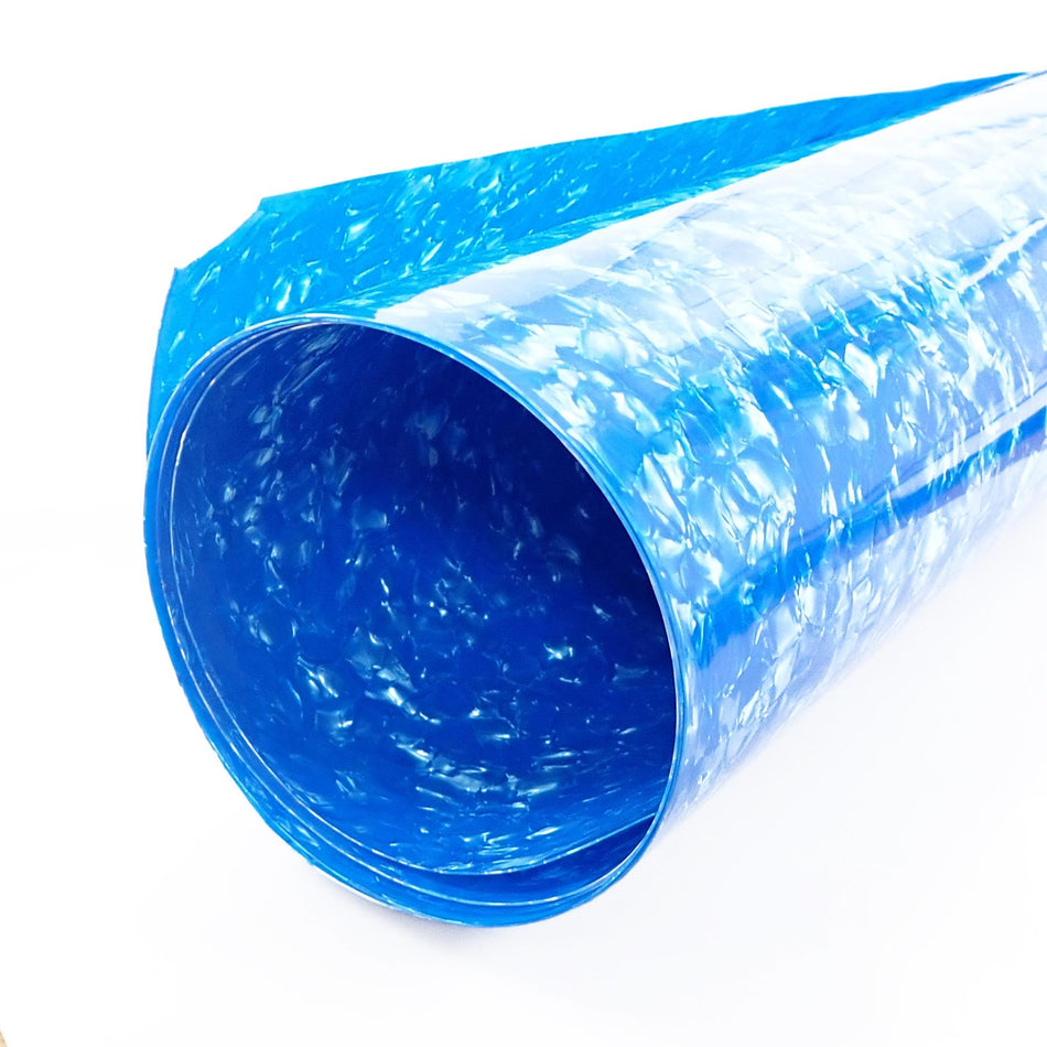 Light Blue Pearloid Celluloid Drum Wrap - 1600x700x0.5mm