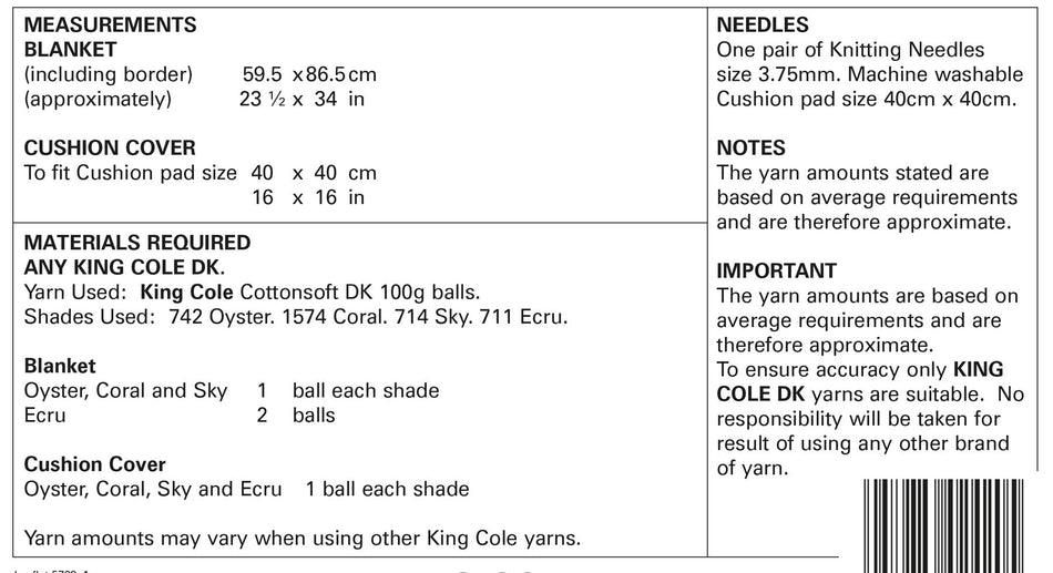 5733 Pattern