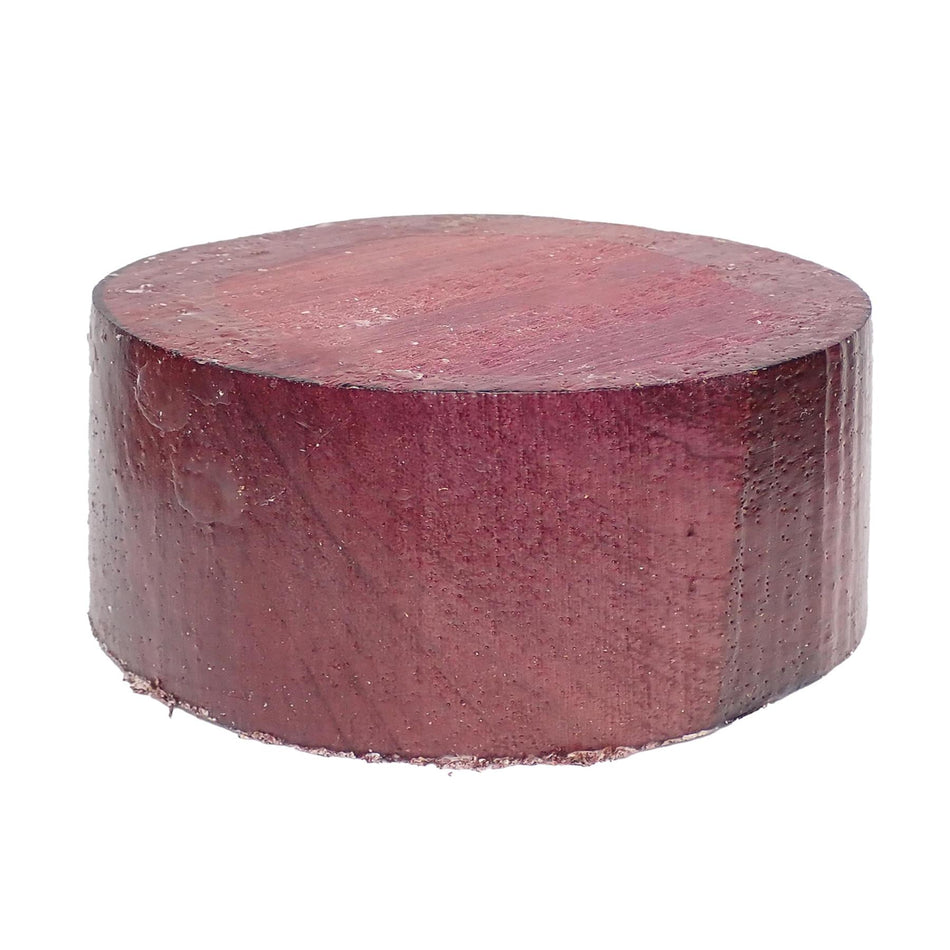 Bowl Turning Blank - Purpleheart, 4x2 in