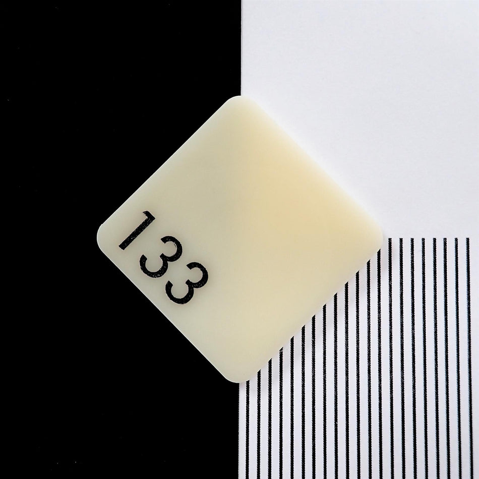 133 Ivory Cast Acrylic Sheet