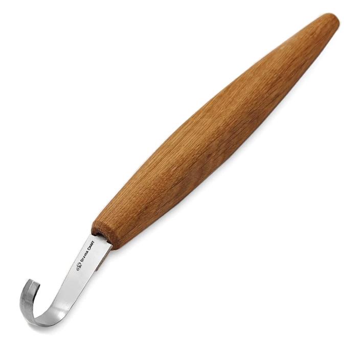 SK5 Spoon Carving Knife Deep Cut Bevels Right/Left Side Edge