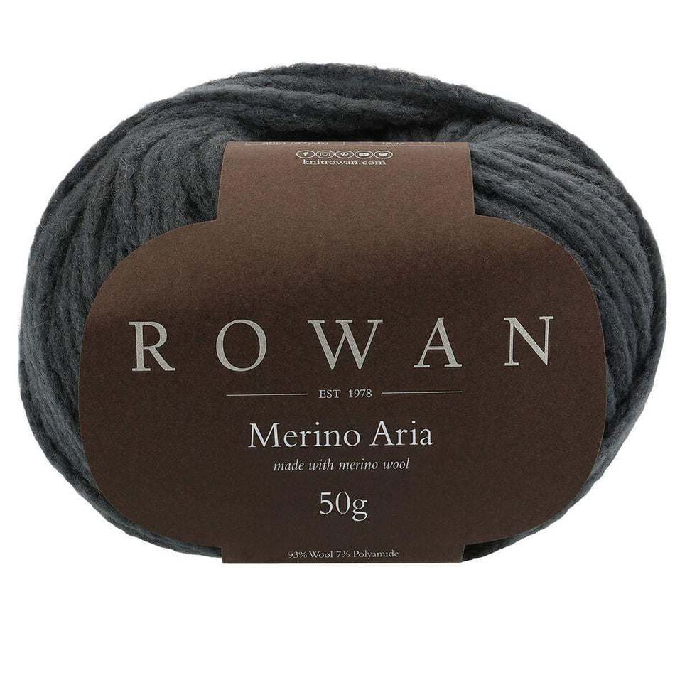 Merino Aria Slate 046 100% Wool Yarn - 50g