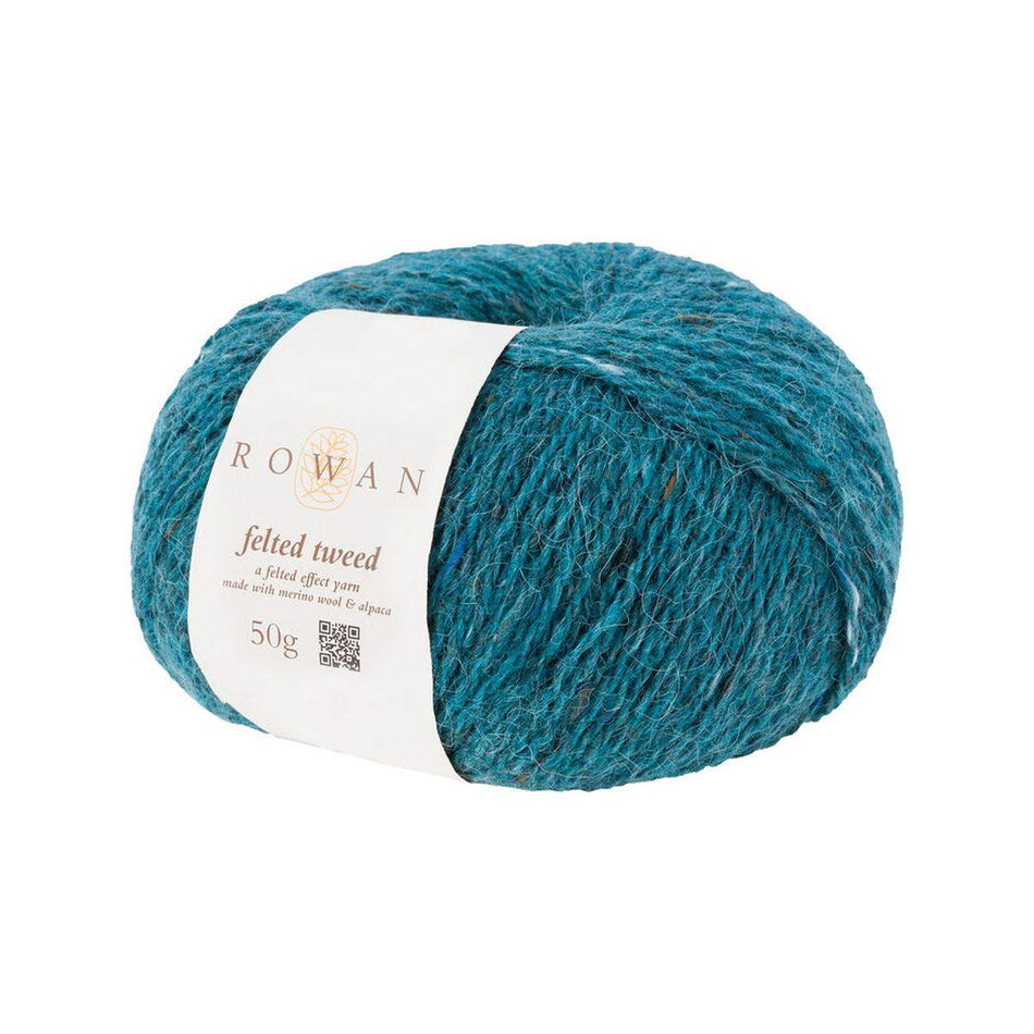 Felted Tweed Watery 152 50% Wool 25% Alpaca 25% Viscose Yarn - 50g