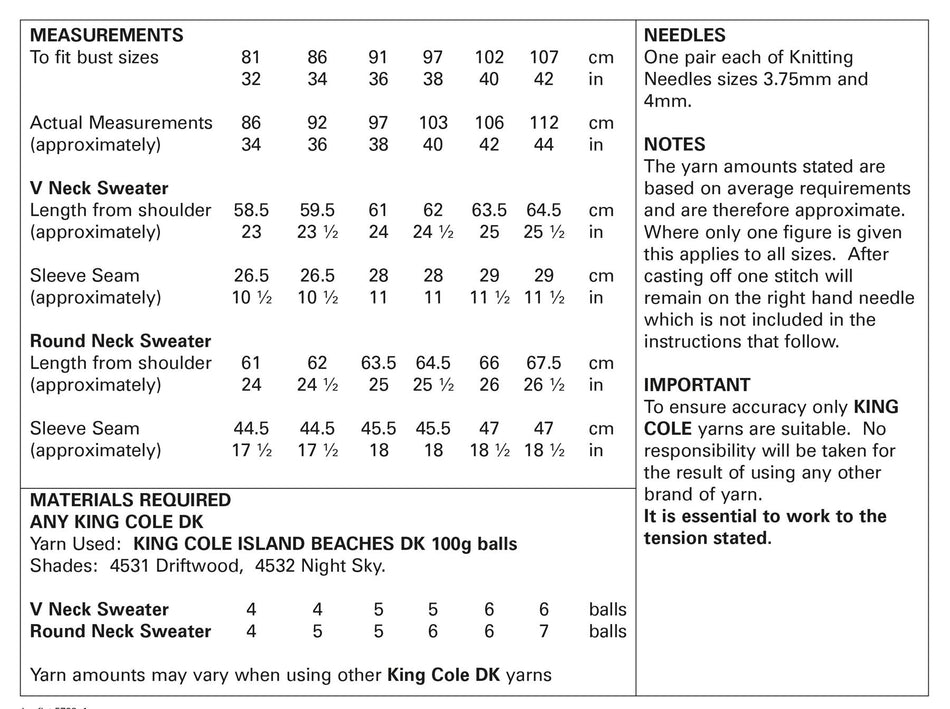 5738 Pattern