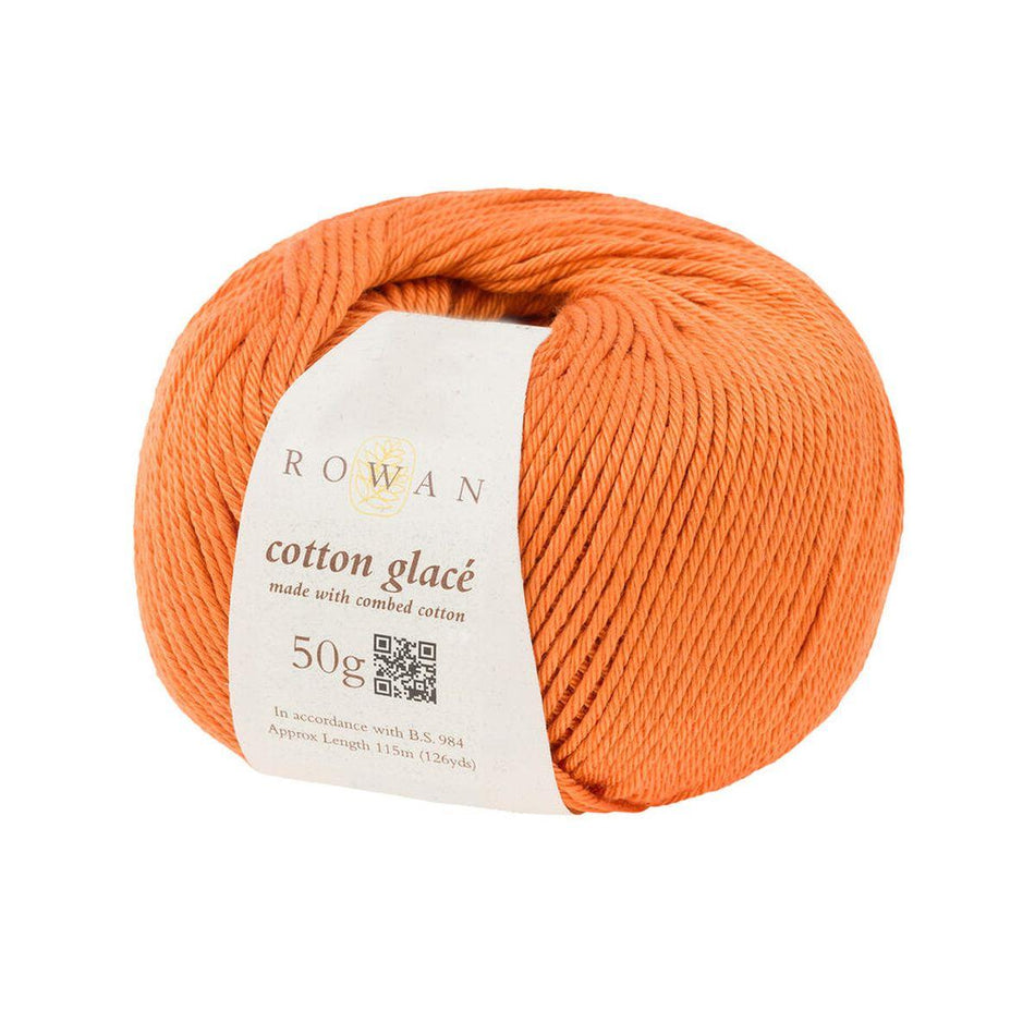 Cotton Glacé Persimmon Rg832 100% Cotton Yarn - 50g