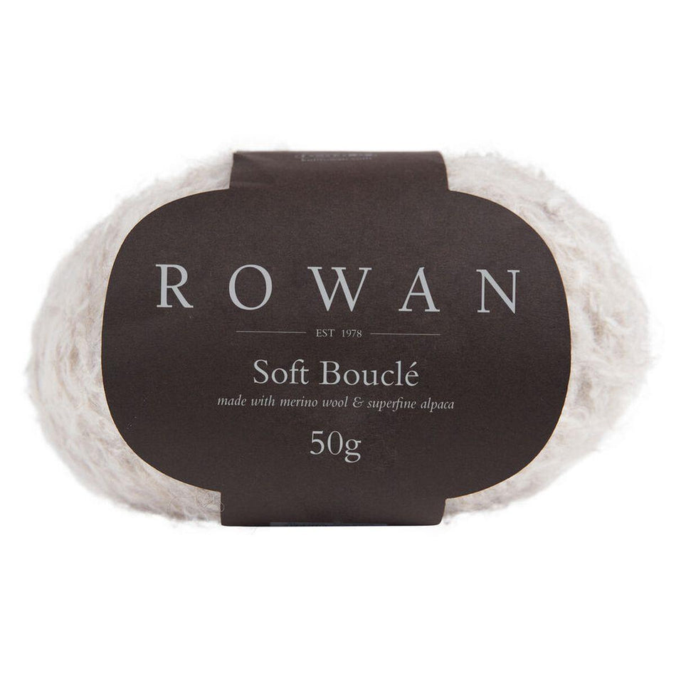 Soft Bouclé Natural 602 45% Cotton, 23% Alpaca 22% Wool, 10% Polyamide Yarn - 50g