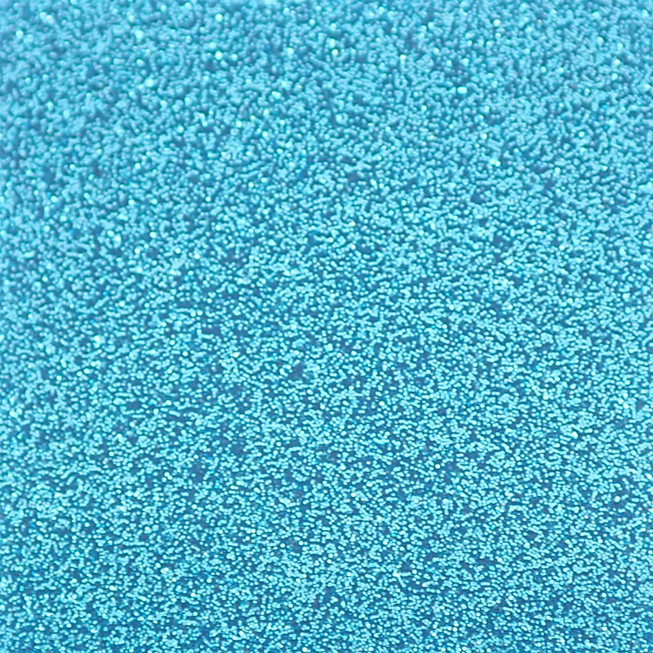 Cyan Glitter Cast Acrylic Sheet (3mm thick)