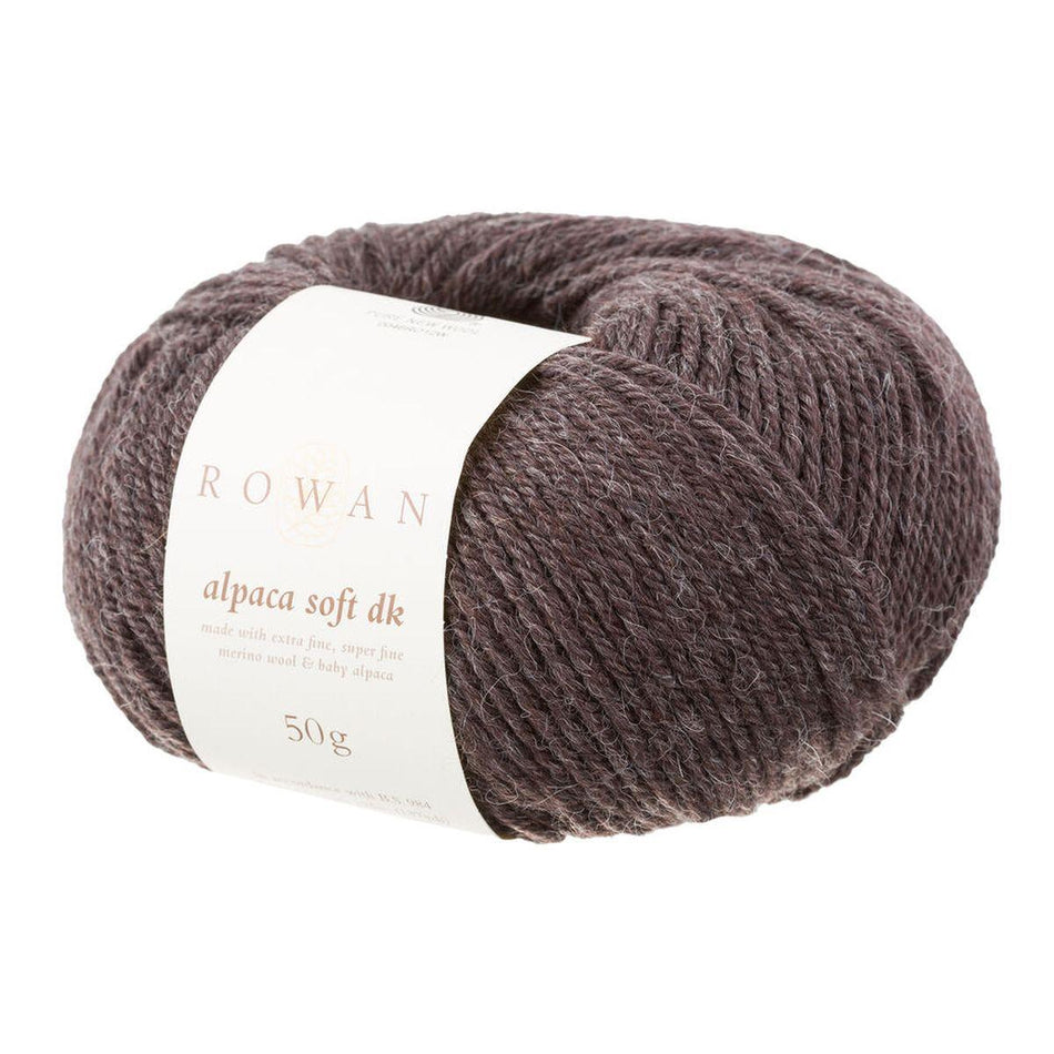 Alpaca Soft DK C.Brown 204 70% Wool 30% Alpaca Yarn - 50g