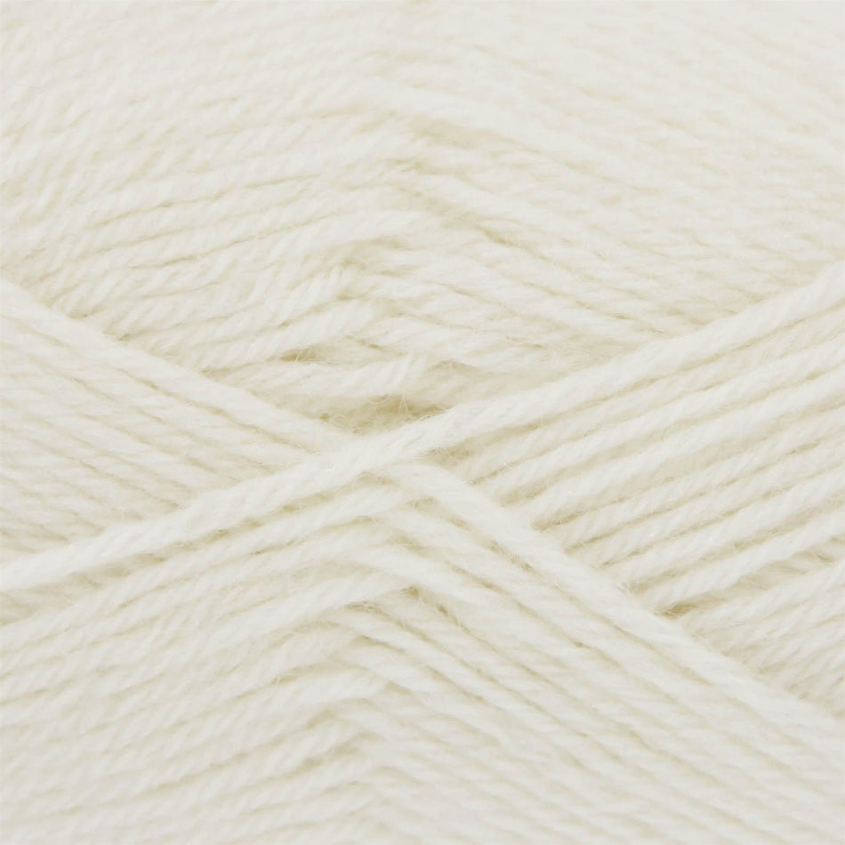 44001 Merino Blend 4Ply Cone White Yarn - 1800M, 500g