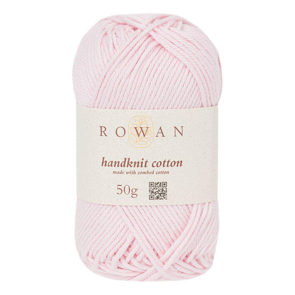 Handknit Cotton B.Pink Rw372 100% Cotton Yarn - 50g