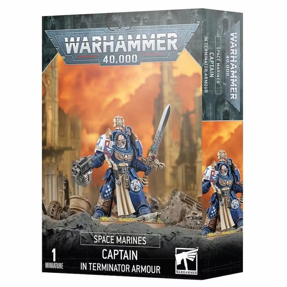 [Games Workshop] Warhammer 40K Space Marines S/Marines: Captain In Terminator Armour