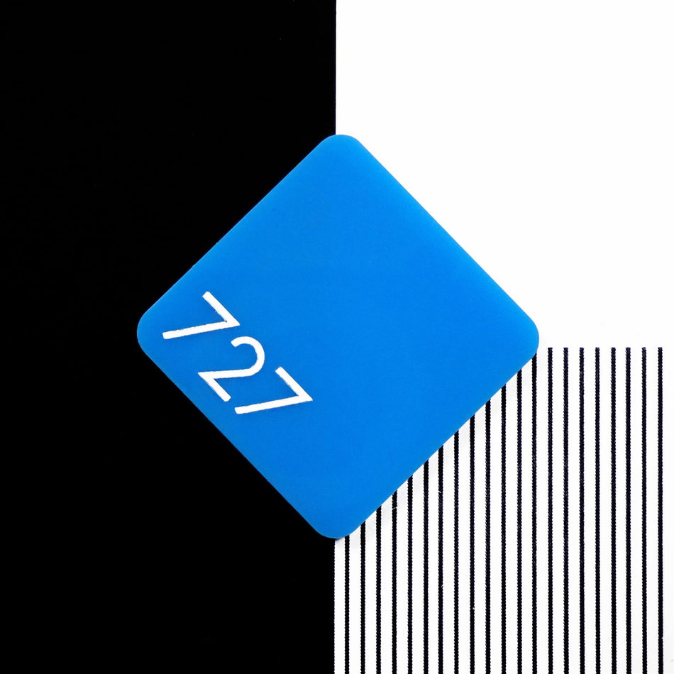 727 Blue Cast Acrylic Sheet