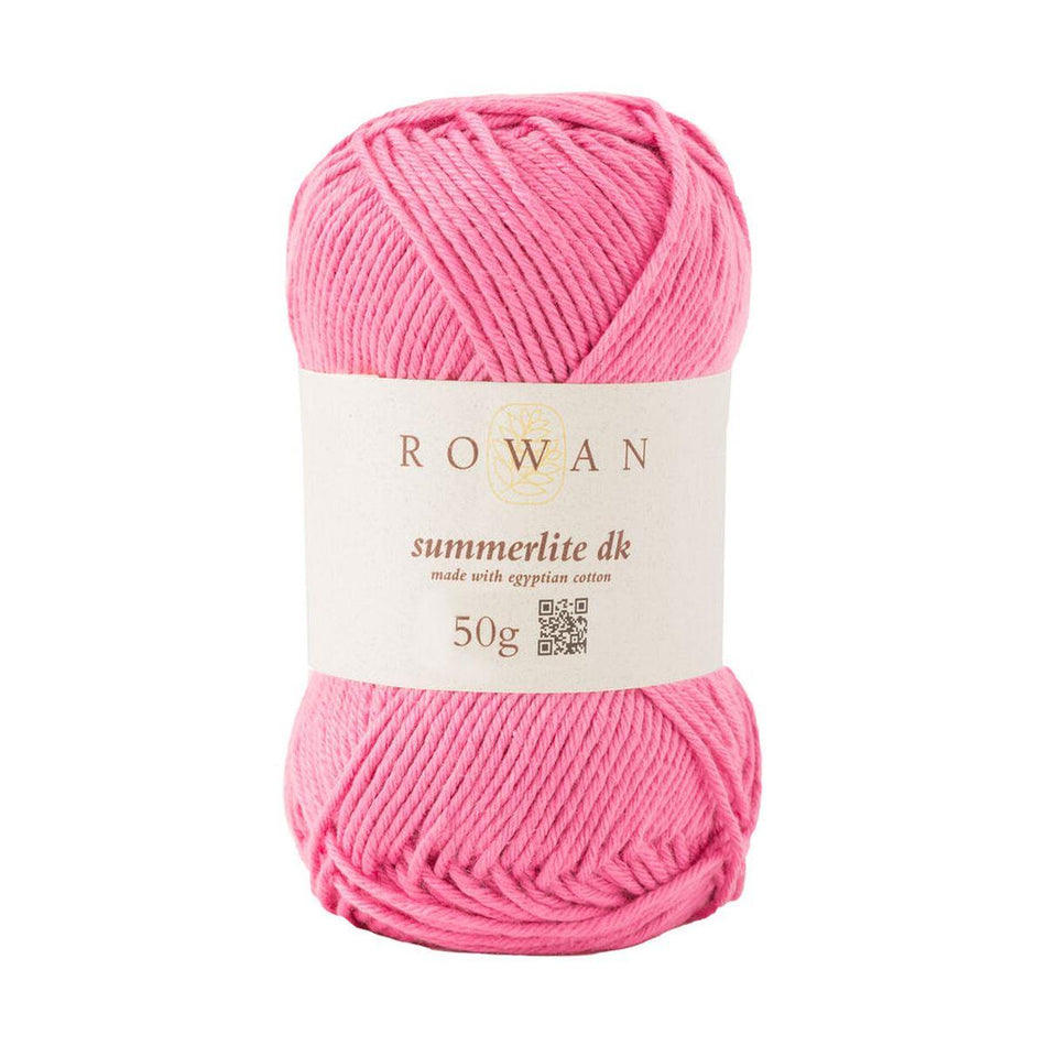 Summerlite DK Fuchsia 455 100% Cotton Yarn - 50g