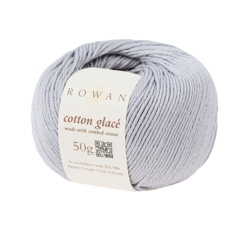 Cotton Glacé Dawn Grey Rg831 100% Cotton Yarn - 50g