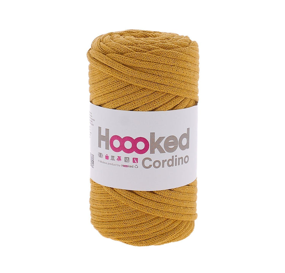 CORD53 Cordino Harvest Ocre Cotton Macrame Cord - 54M, 150g