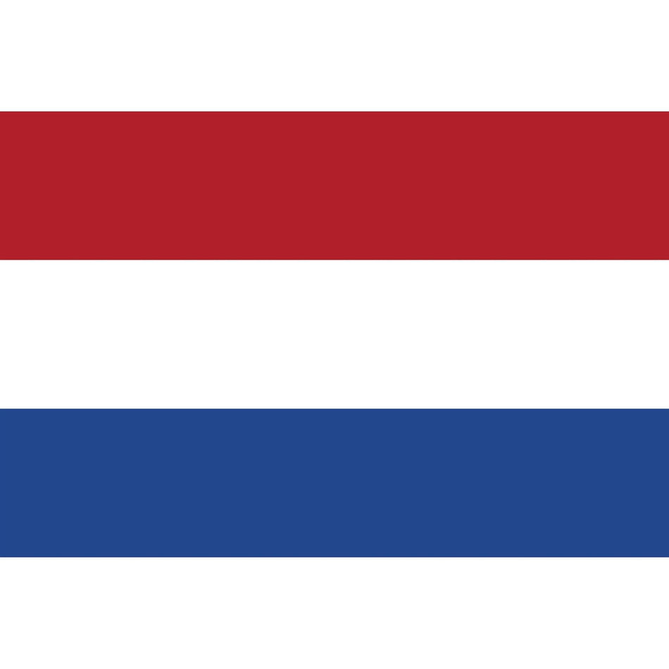Netherlands Flag Waterslide Decal