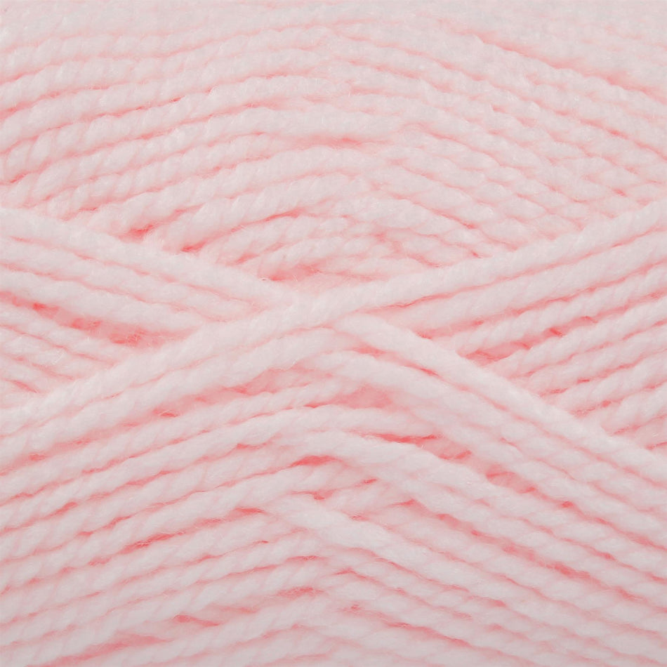 1412512 Big Value Baby Chunky Soft Pink Yarn - 152M, 100g