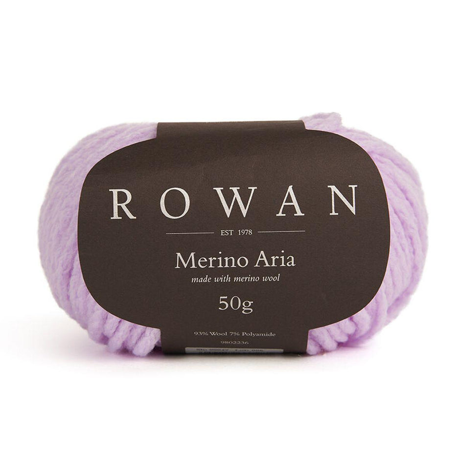 Merino Aria Soft Lilac 050 100% Wool Yarn - 50g