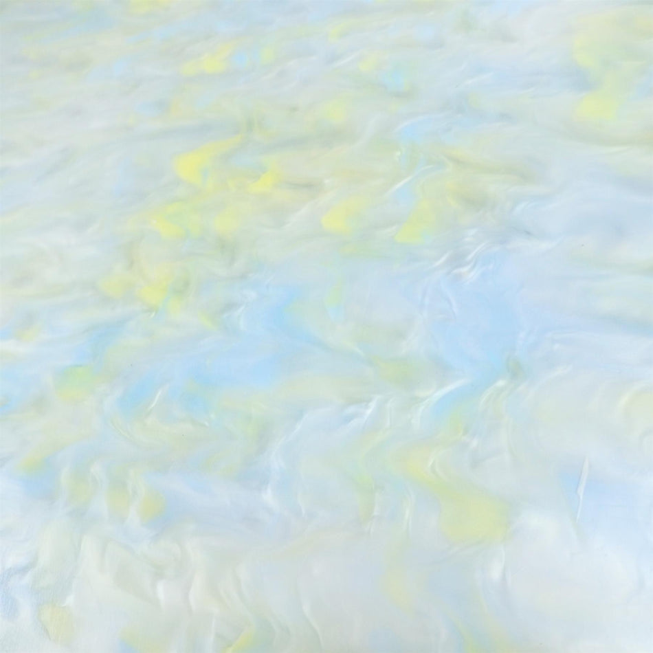 Blue, Yellow Pearl Acrylic Sheet - 150x125x3mm