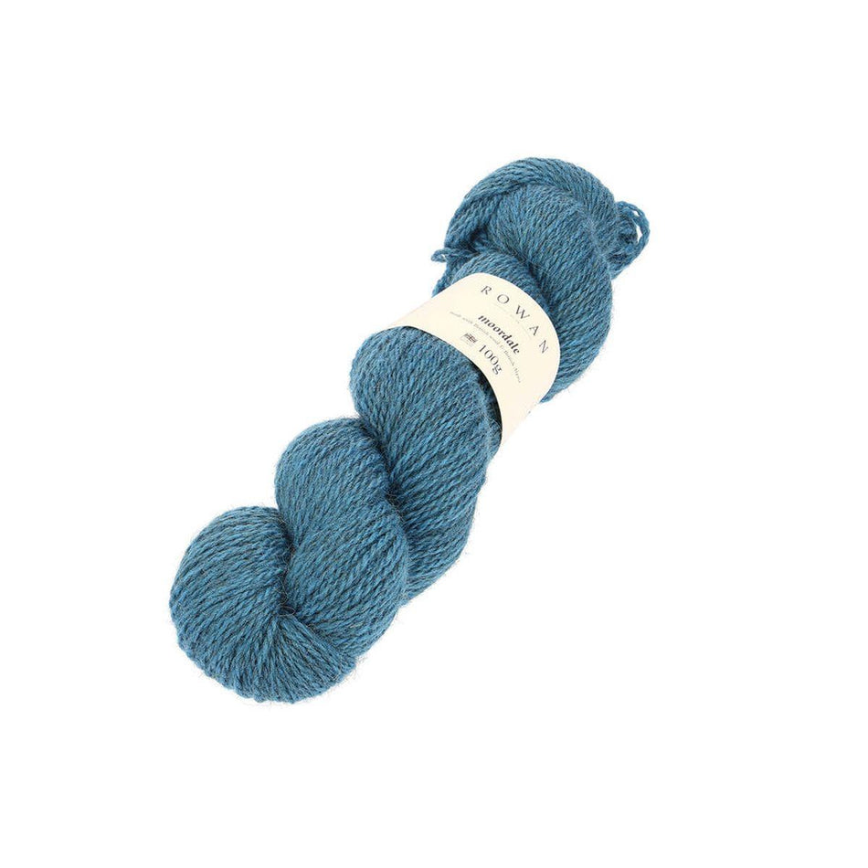 Moordale Blue Moor 008 70% Wool 30% Alpaca Yarn - 100g Hank