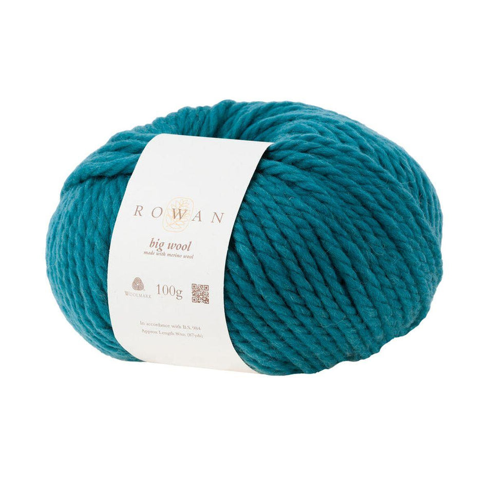 Big Wool Vert 054 100% Wool Yarn - 100g