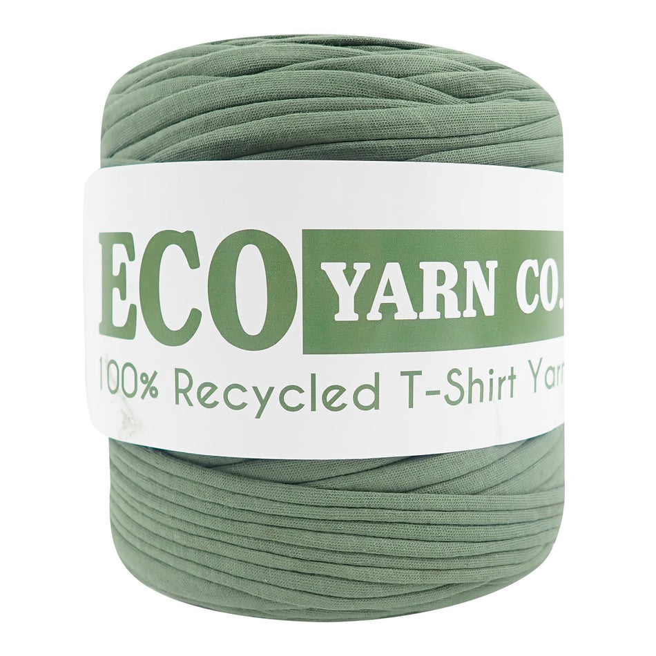 Dark Green Cotton T-Shirt Yarn - 120M, 700g